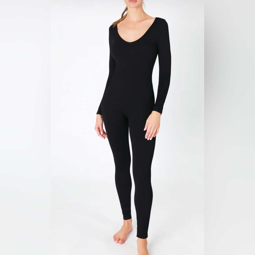NIKIBIKI RIBBED LONG SLEEVE JUMPSUIT